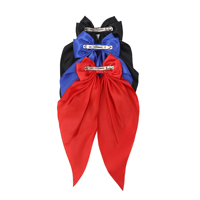 3 Random Color Hair Bow Clip